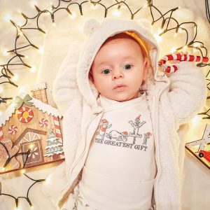 32 Cute Baby First Christmas Outfit Ideas For 2025