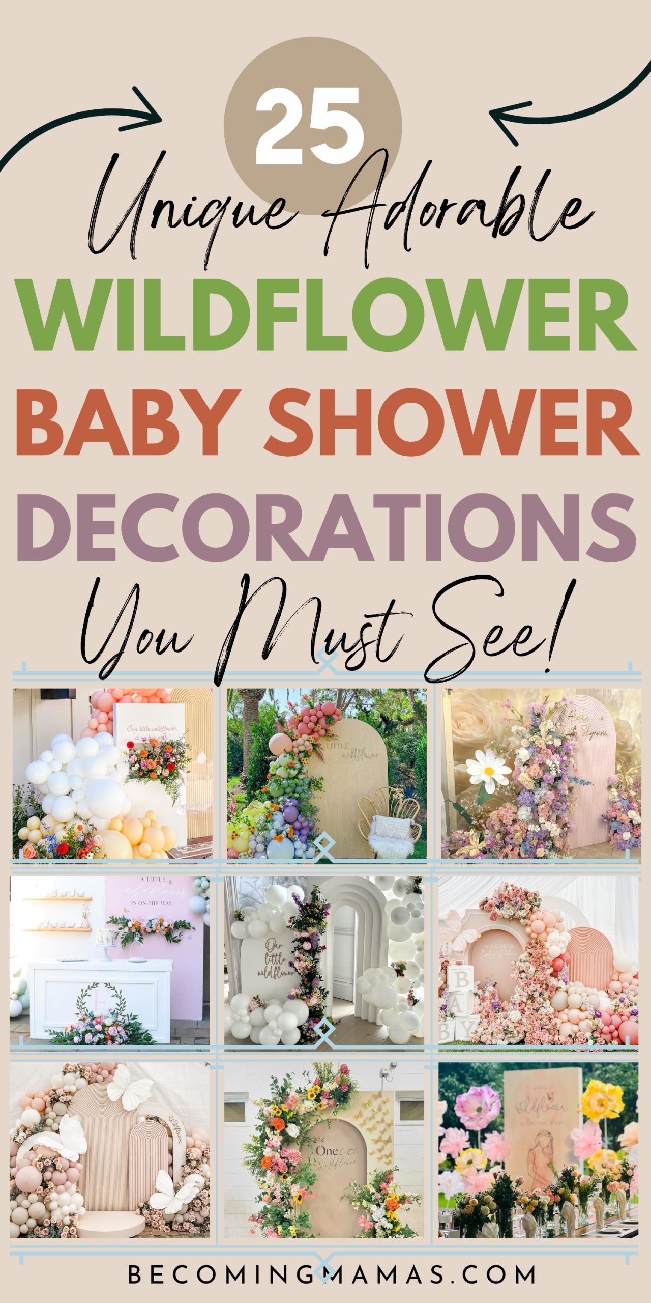 25 Beautiful Wildflower Baby Shower Theme Ideas For 2025